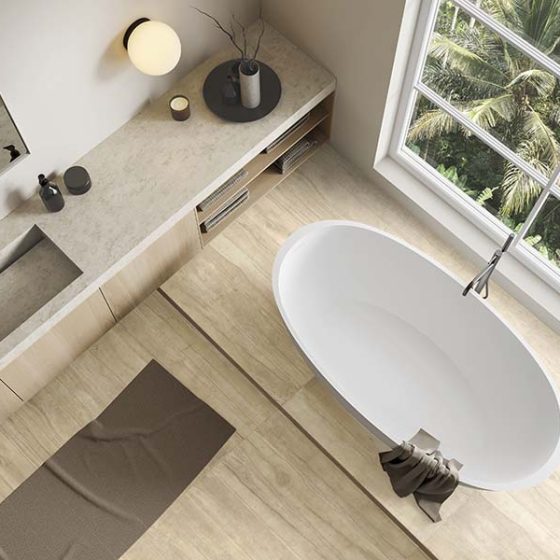 Wood effect tiles, Wood effect